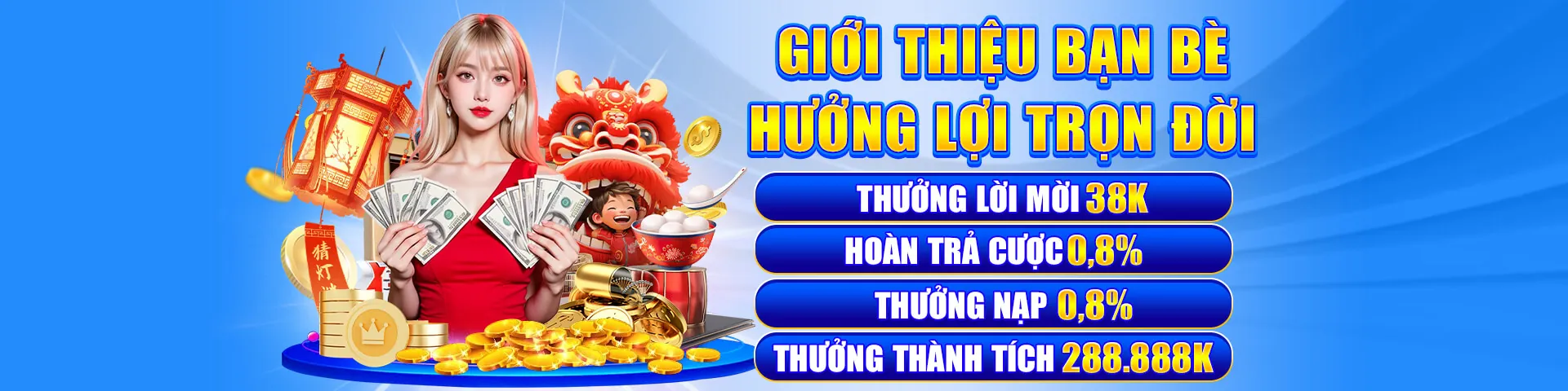 Banner quảng cáo các chương trình khuyến mãi hấp dẫn của 88go